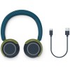Philips TAK2000CT Ασύρματα / Ενσύρματα Παιδικά On Ear Ακουστικά με 2 ώρες Λειτουργίας Μπλε