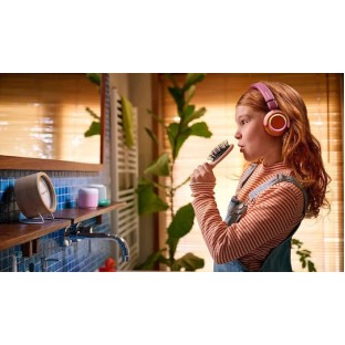 Philips TAK4200MP Ασύρματα / Ενσύρματα Παιδικά On Ear Ακουστικά με 2 ώρες Λειτουργίας Μωβ