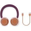 Philips TAK4200MP Ασύρματα / Ενσύρματα Παιδικά On Ear Ακουστικά με 2 ώρες Λειτουργίας Μωβ