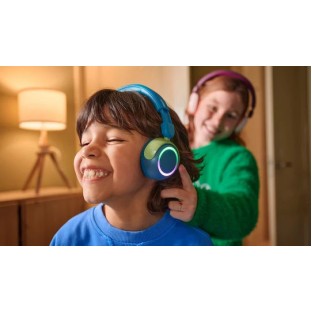 Philips TAK4200MP Ασύρματα / Ενσύρματα Παιδικά On Ear Ακουστικά με 2 ώρες Λειτουργίας Μωβ