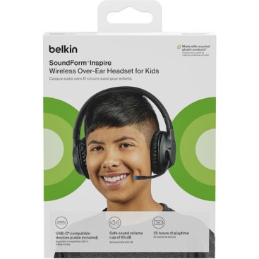 Belkin SoundForm Inspire Ασύρματο On Ear Gaming Headset με σύνδεση Bluetooth