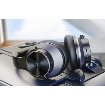 OneOdio A10 Ασύρματα / Ενσύρματα Over Ear Ακουστικά με 40 ώρες Λειτουργίας και Quick Charge Μαύρα