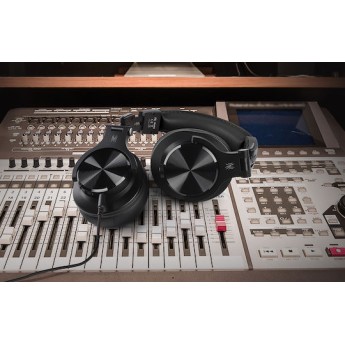 OneOdio Fusion A70 Ασύρματα / Ενσύρματα Over Ear Ακουστικά με 72 ώρες Λειτουργίας Μαύρα