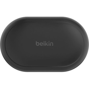 Belkin SoundForm ClearFit Open Ear Bluetooth Handsfree Ακουστικά με Αντοχή στον Ιδρώτα και Θήκη Φόρτισης Μαύρα