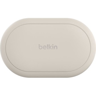 Belkin SoundForm ClearFit Open Ear Bluetooth Handsfree Ακουστικά με Αντοχή στον Ιδρώτα και Θήκη Φόρτισης Λευκά