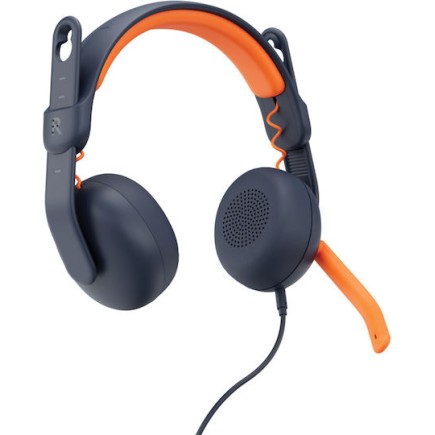 Logitech Zone Learn Ενσύρματα Παιδικά On Ear Ακουστικά Μπλε