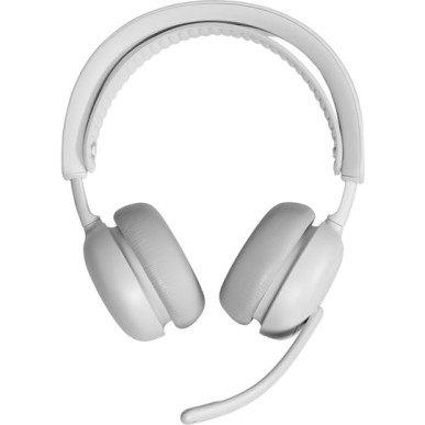 Logitech Zone Wireless 2 ES Off-White Teams Version On Ear Multimedia Ακουστικά με μικρόφωνο και σύνδεση Bluetooth σε Λευκό χρώμα