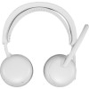 Logitech Zone Wireless 2 ES Off-White Teams Version On Ear Multimedia Ακουστικά με μικρόφωνο και σύνδεση Bluetooth σε Λευκό χρώμα