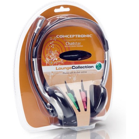 Conceptronic On Ear Gaming Headset με σύνδεση 2x3.5mm
