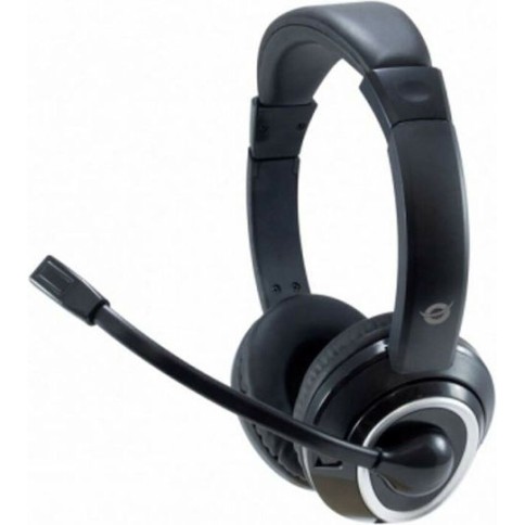 Conceptronic POLONA02BA On Ear Multimedia Ακουστικά με μικρόφωνο και σύνδεση 3.5mm Jack