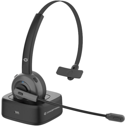Conceptronic POLONA03BD Ασύρματα On Ear Multimedia Ακουστικά με μικρόφωνο και σύνδεση Bluetooth