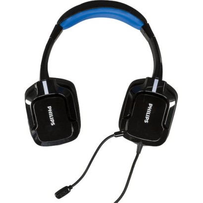 Philips 4000 Series TAGH401BL Over Ear Gaming Headset με σύνδεση USB