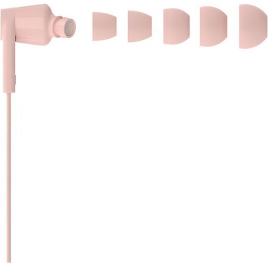 Belkin Rockstar In-ear Handsfree Ακουστικά με Βύσμα USB-C Ροζ