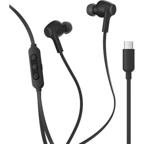 Belkin G3H0003HQBK In-ear Handsfree Ακουστικά με Βύσμα USB-C Μαύρο