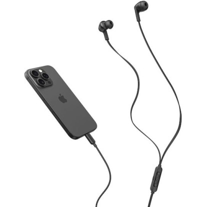 Belkin G3H0003HQBK In-ear Handsfree Ακουστικά με Βύσμα USB-C Μαύρο