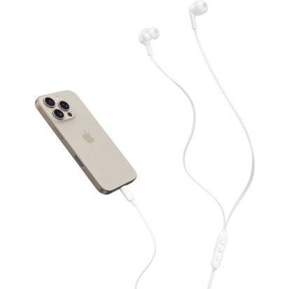 Belkin G3H0003hqWH In-ear Handsfree Ακουστικά με Βύσμα USB-C Λευκό