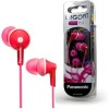 Panasonic Ακουστικά Ψείρες In Ear RP-HJE125 Ροζ