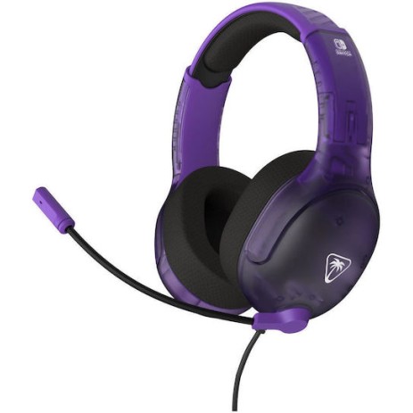 Turtle Beach Airlite Fit Over Ear Gaming Headset με σύνδεση 3.5mm Μωβ