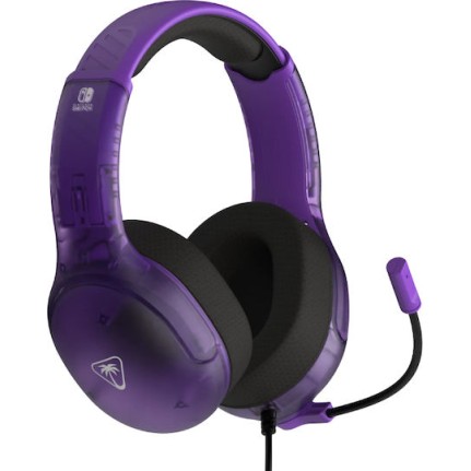Turtle Beach Airlite Fit Over Ear Gaming Headset με σύνδεση 3.5mm Μωβ