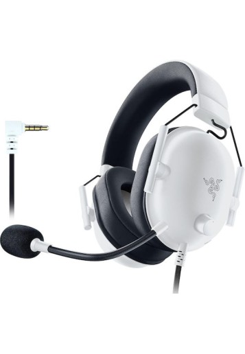Razer BLACKSHARK V2 X Over Ear Gaming Headset με σύνδεση 3.5mm Λευκό