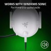 Razer BLACKSHARK V2 X Over Ear Gaming Headset με σύνδεση 3.5mm Λευκό
