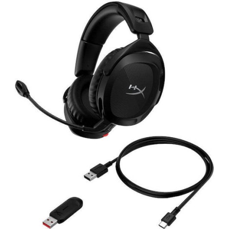 HyperX Cloud Stinger 2 Wireless Over Ear Gaming Headset με σύνδεση USB