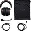 HyperX Cloud Alpha Over Ear Gaming Headset με σύνδεση 3.5mm / 2x3.5mm Κόκκινο