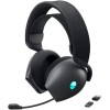 Dell Alienware Tri-Mode Ασύρματο Over Ear Gaming Headset με σύνδεση Bluetooth / USB Dark Side of the Moon