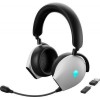 Dell Tri-Mode AW725H Ασύρματο Over Ear Gaming Headset με σύνδεση Bluetooth Lunar Light for Nintendo Switch / PS4 / PS5 / XBOX