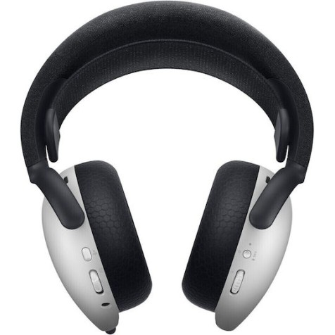 Dell Tri-Mode AW725H Ασύρματο Over Ear Gaming Headset με σύνδεση Bluetooth Lunar Light for Nintendo Switch / PS4 / PS5 / XBOX