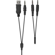 SpeedLink Conux RGB Over Ear Gaming Headset με σύνδεση 2x3.5mm / USB