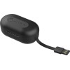 Jlab JBuds Air Bluetooth Handsfree Ακουστικά με Αντοχή στον Ιδρώτα και Θήκη Φόρτισης Μαύρα