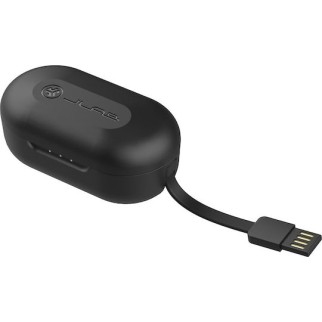 Jlab JBuds Air Bluetooth Handsfree Ακουστικά με Αντοχή στον Ιδρώτα και Θήκη Φόρτισης Μαύρα