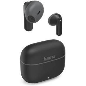 HAMA Freedom Light II Earbud Bluetooth Handsfree Ακουστικά με Θήκη Φόρτισης Μαύρα
