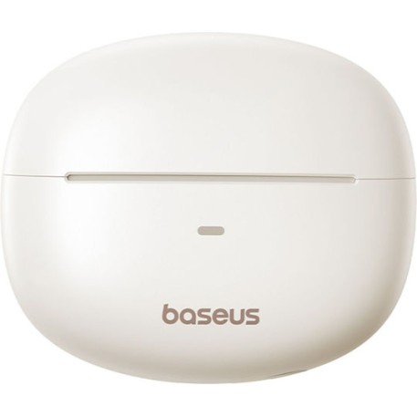Baseus Bowie MC1 Open Ear Bluetooth Handsfree Ακουστικά με Αντοχή στον Ιδρώτα και Θήκη Φόρτισης Λευκά