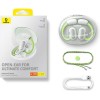 Baseus Eli Sport 1 PM20A Open Ear Bluetooth Handsfree Ακουστικά με Αντοχή στον Ιδρώτα και Θήκη Φόρτισης Μαύρα