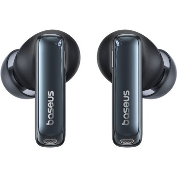 Baseus Bowie M2s Ultra In-ear Bluetooth Handsfree Ακουστικά με Θήκη Φόρτισης Μαύρα