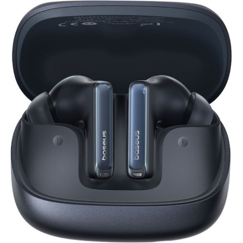 Baseus Bowie M2s Ultra In-ear Bluetooth Handsfree Ακουστικά με Θήκη Φόρτισης Μαύρα