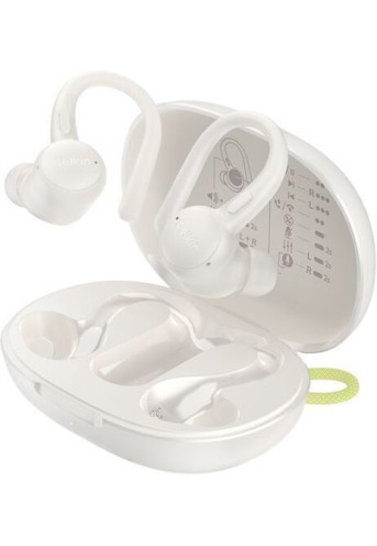 Belkin SoundForm Activefit In-ear Bluetooth Handsfree Ακουστικά με Αντοχή στον Ιδρώτα Sand