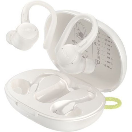 Belkin SoundForm Activefit In-ear Bluetooth Handsfree Ακουστικά με Αντοχή στον Ιδρώτα Sand