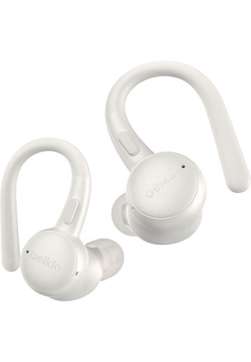 Belkin SoundForm Activefit In-ear Bluetooth Handsfree Ακουστικά με Αντοχή στον Ιδρώτα Sand
