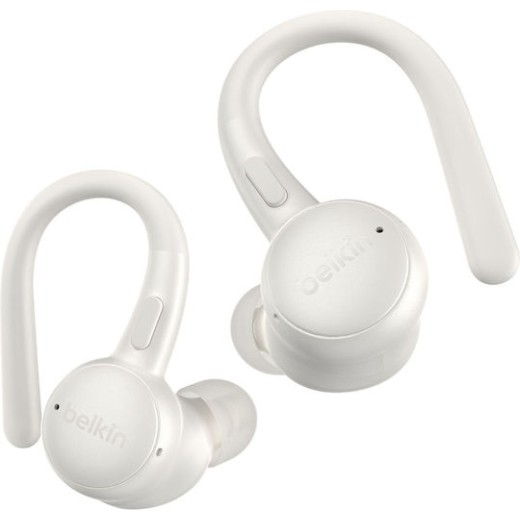 Belkin SoundForm Activefit In-ear Bluetooth Handsfree Ακουστικά με Αντοχή στον Ιδρώτα Sand