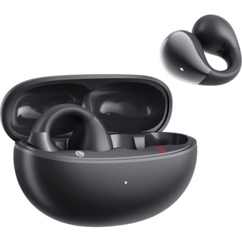 Boompods Open Ear Bluetooth Handsfree Ακουστικά με Αντοχή στον Ιδρώτα και Θήκη Φόρτισης Μαύρα