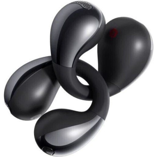 Boompods Open Ear Bluetooth Handsfree Ακουστικά με Αντοχή στον Ιδρώτα και Θήκη Φόρτισης Μαύρα