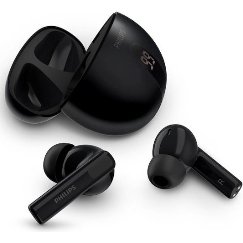 Philips In-ear Bluetooth Handsfree Ακουστικά Μαύρα