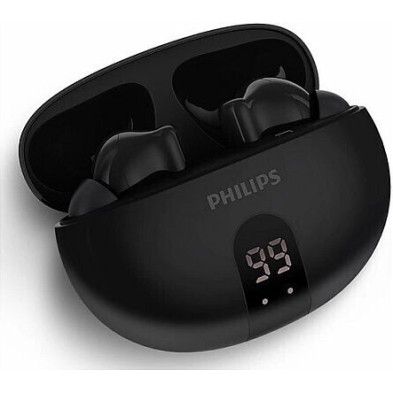 Philips In-ear Bluetooth Handsfree Ακουστικά Μαύρα