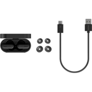 Philips TAT6000 In-ear Bluetooth Handsfree Ακουστικά με Αντοχή στον Ιδρώτα και Θήκη Φόρτισης Μαύρα