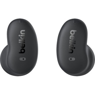 Belkin SoundForm Anywhere Earbud Bluetooth Handsfree Ακουστικά με Αντοχή στον Ιδρώτα και Θήκη Φόρτισης Μαύρα