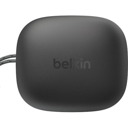 Belkin SoundForm Anywhere Earbud Bluetooth Handsfree Ακουστικά με Αντοχή στον Ιδρώτα και Θήκη Φόρτισης Μαύρα