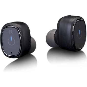 Lenco EPB-440 In-ear Bluetooth Handsfree Ακουστικά με Αντοχή στον Ιδρώτα και Θήκη Φόρτισης Μαύρα